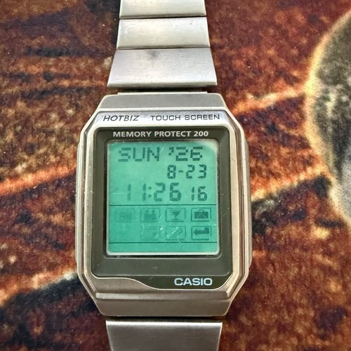 Casio data bank - data,
