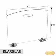 Parascintille Vetro Protezione