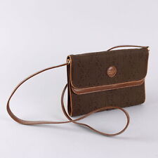Chloé Borsa Vintage Tracolla Pelle Tela Francia Originale