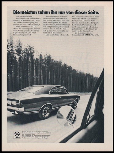 Opel commodore - gs,