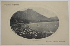 CARTOLINA TERMINI IMERESE "PANORAMA VISTO DAL BELVEDERE" 1900 Sicilia