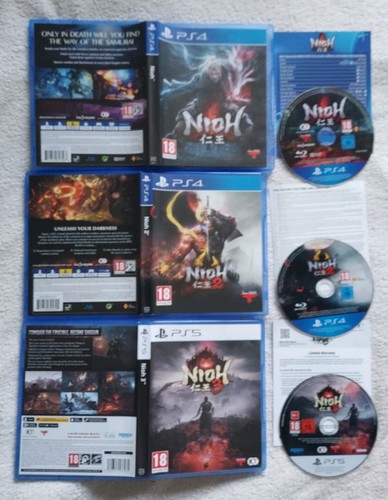 Nioh trilogy collezione - trilogy,