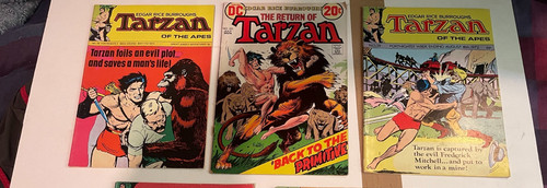Tarzan vintage comic book - tarzan,