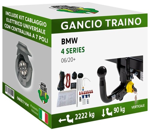 Gancio verticale estraibile - gancio,