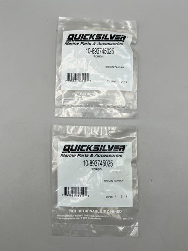 Mercury oem 893745025 - 10-893745025, m6x25