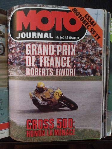 Moto journal 362 honda - moto,