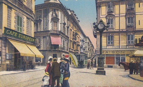 Cartolina san remo liguria - *21,