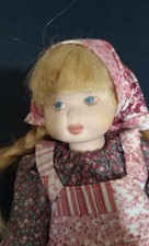 VINTAGE PORCELAIN BISQUIT DOLL