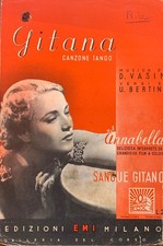 Spartito musicale - Gitana