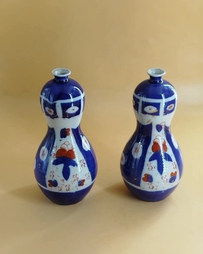 Coppia vasi doppio zucca - a,