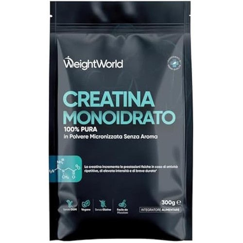 Creatina monoidrata polvere - monoidrata, in