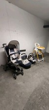 passeggino trio + Seggiolino Prima Pappa usato
