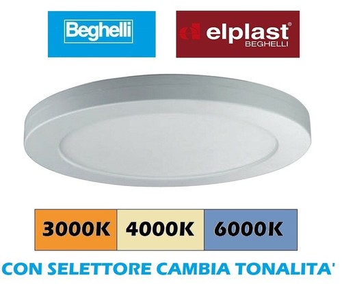 Plafoniera led soffitto 18w - led,