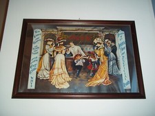 Quadro pubblicitario vintage Coca Cola