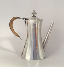 Antica teiera caffè placcata