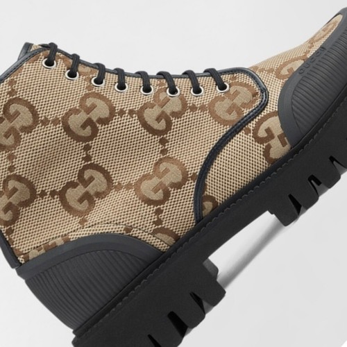 Stivali stringati gucci uomo - stivali,