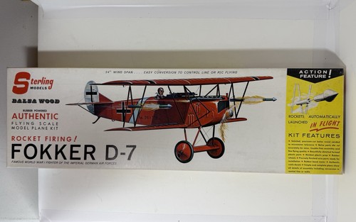 Sterling fokker balsa kit - fokker,