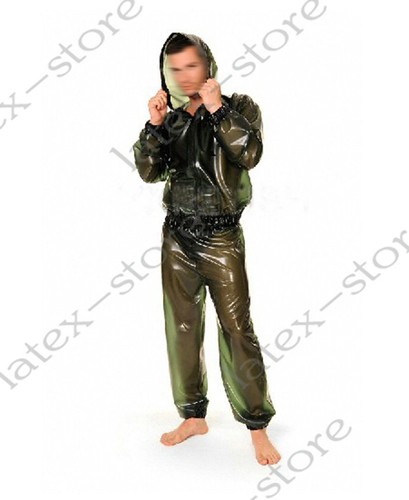 Latex gummi rubber outfits - rubber,
