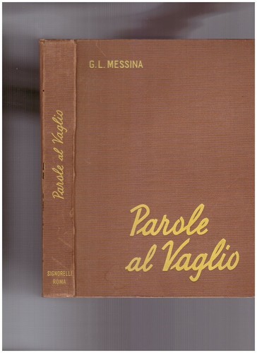 Parole vaglio - parole,