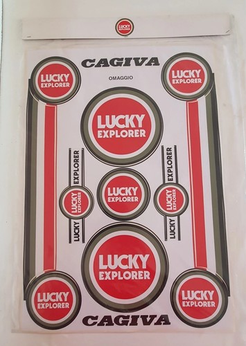 Kit adesivi cagiva lucky - adesivi,