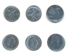 SET DI TRE VECCHIE MONETE