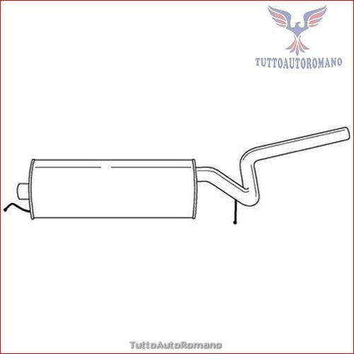61401 silenziatore centrale - 61401,
