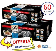 Sheba Cat → Maxi Pack Selezione in Gelatina - MISTO MARE - 60 Bustine da 85 gr