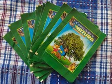 9 Bustine Figurine Vintage Conosciamo la Natura La Vita Intorno Agli Alberi 