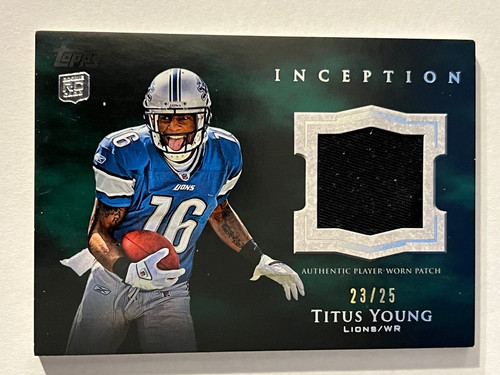 2011 topps inception titus - topps,