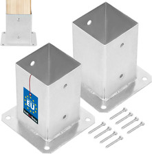 ® Set 2 Pezzi Fissaggio Pali