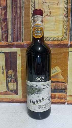 Vino 1962 barbaresco fratelli - vino,