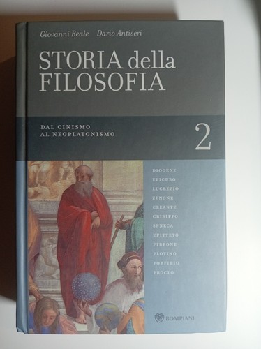 Storia della filosofia dal - della,