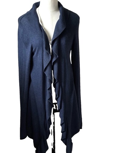 Cardigan east ruffle aperto - east,