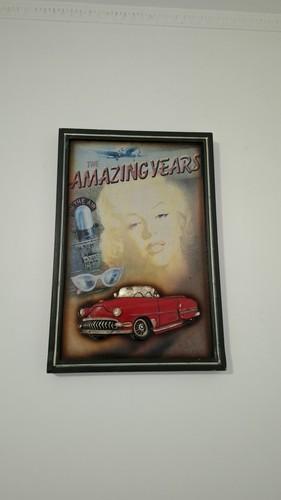 Quadro vintage stile anni - quadro,