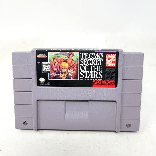 Tecmo secret the stars snes - of,