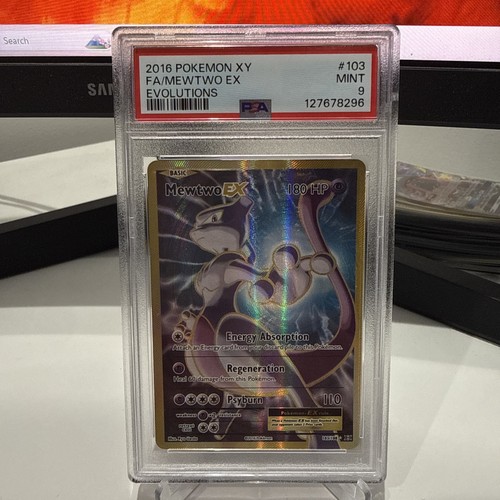 Carta pokemon mewtwo full - mewtwo, ex