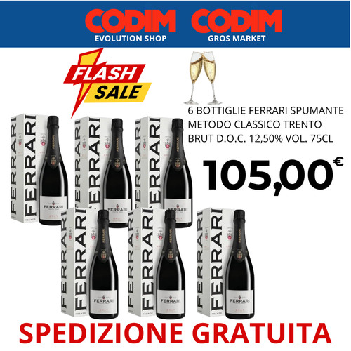 Bottiglie ferrari spumante - 6,