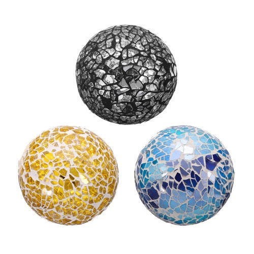 3pcs decorative glass balls