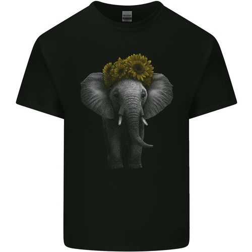 Shirt elefante girasole per - t-shirt,