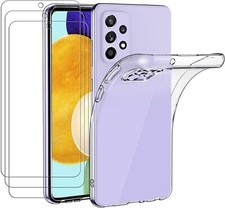 COVER CUSTODIA SILICONE + PELLICOLA VETRO TEMPERATO PER SAMSUNG GALAXY