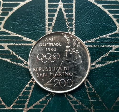 200 lire 1980 - (£),