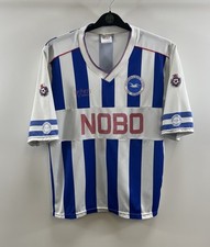 Maglia calcio Brighton Home 1989/91 adulti media sport espresso E373
