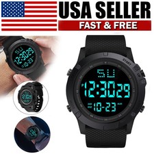 Men Digital Sports Watch