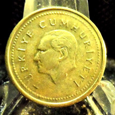 MONETA TURCA 5000 LIRE 1996 CIRCOLATA (13018)