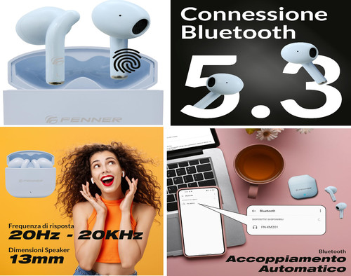 Auricolari bluetooth - , 5.3