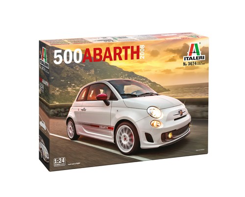 Italeri 3674 fiat 500 - 1:24,