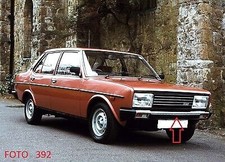 4395178 PARAURTI ANTERIORE CROMATO C/GOMMA FIAT 131 L CL
