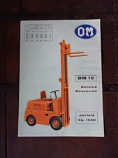 OM BM15 CARRELLO ELEVATORE