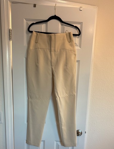 Zara elegant cream high waist - elegant,