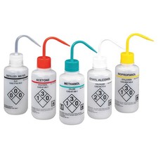 LAB SAFETY SUPPLY 24J898 Bottiglia di lavaggio,500 ml, beccuccio standard,PK5 PK 5